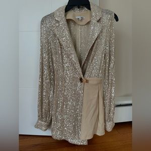 Sequin romper